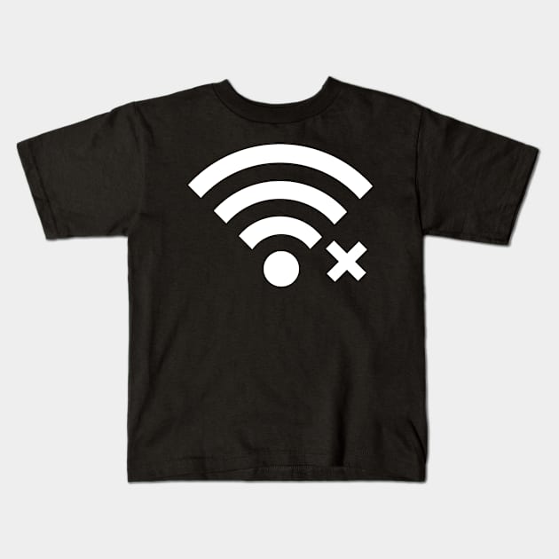 No Connection Kids T-Shirt by XTUnknown